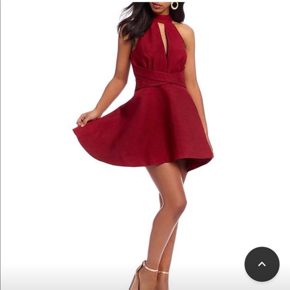 Burgundy cocktail dress! Like NEW